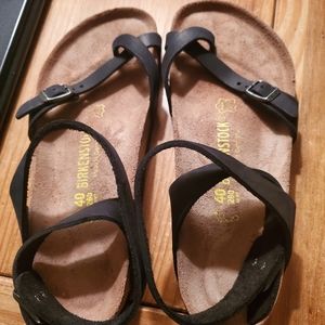 Birkenstocks Yara leather sandals